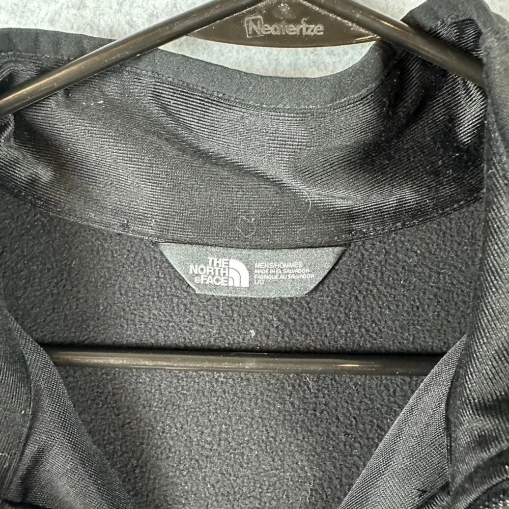 The North Face Fleece Lined Men's Skyline Black Full Zip Large eBay Logo - Picture 4 of 10